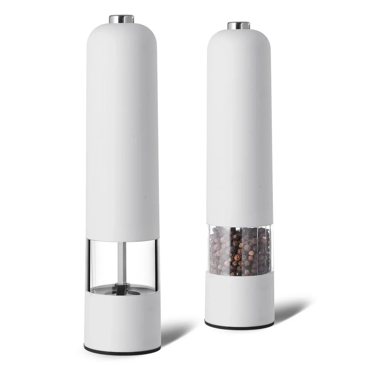 Automatic Salt and Pepper Grinder Electric Spice Grinder Seasoning. Adjustable Coarseness