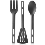 3 piece plastic utensil set