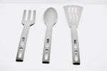 3 piece plastic utensil set